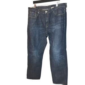 John B Stetson Co 1312 Modern Straight Leg Jeans Men’s W42 L36 Dark Wash